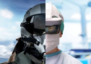 Beyeonics One se inspiró en las tecnologías de visualización en la cabeza que utilizan los pilotos